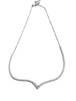 Collana Stocco Gioielli Donna in Argento Zircone ACS 340 - ACS 340